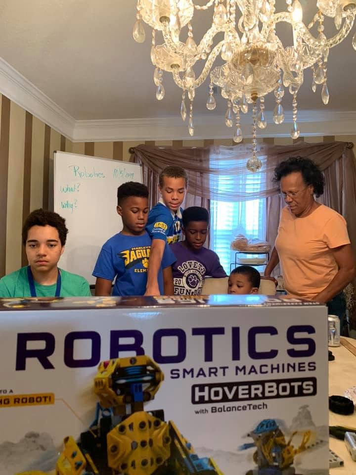 Hands-on STEM — HoverBots robotics kit
