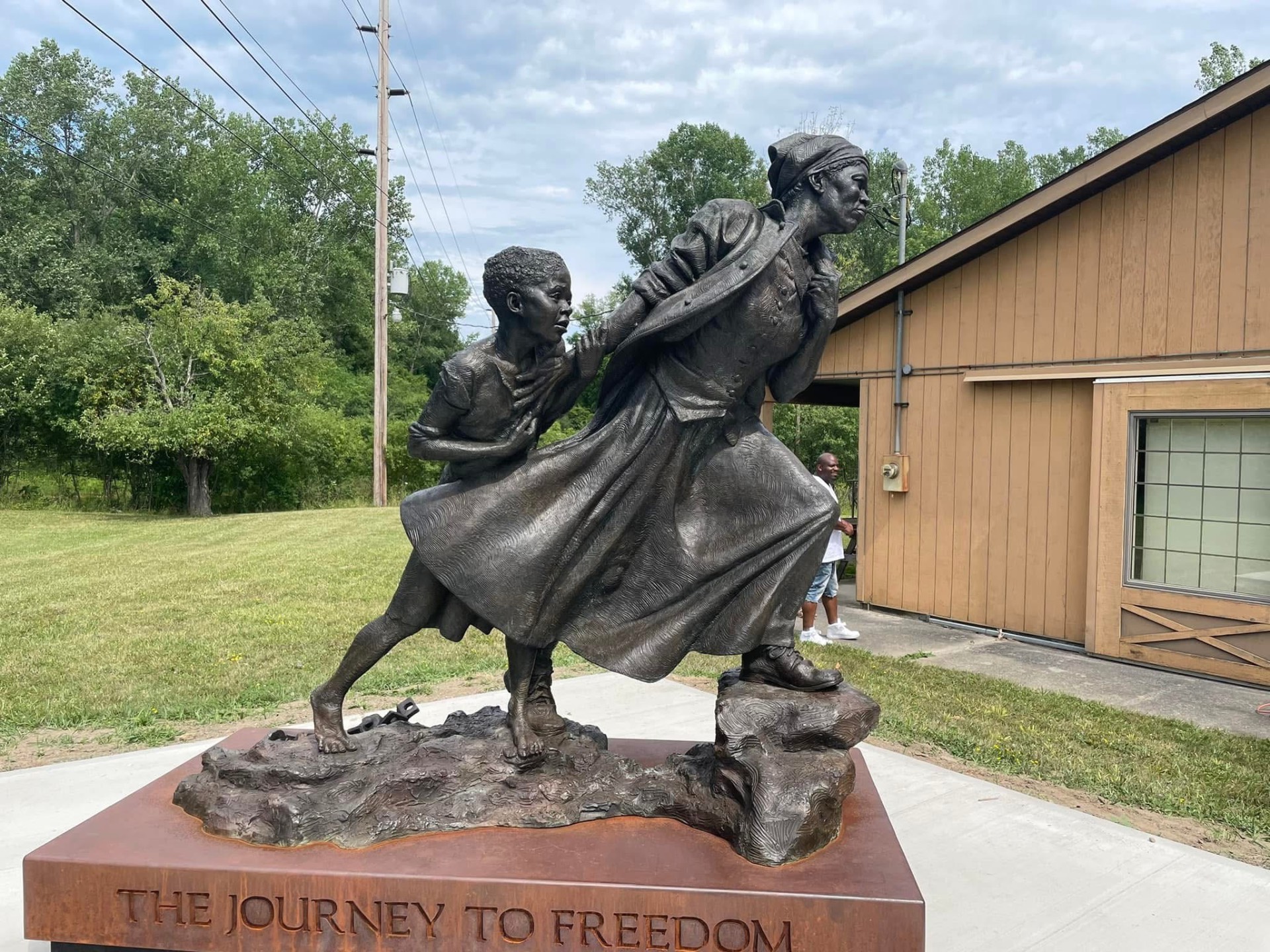 'The Journey to Freedom' monument